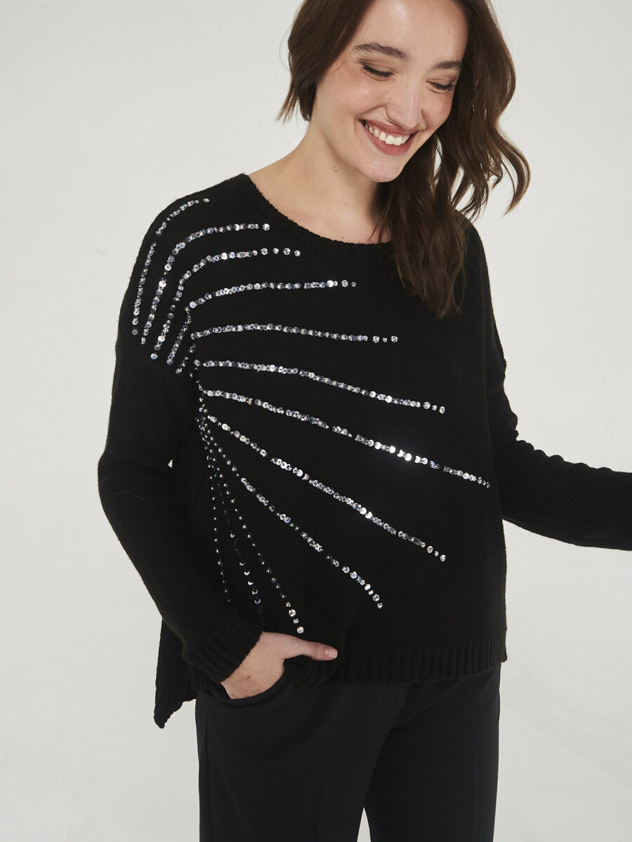 Emilia Sweater with strass
