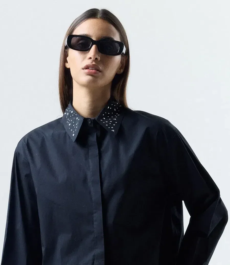 CAMISA STRASS ROBBIN