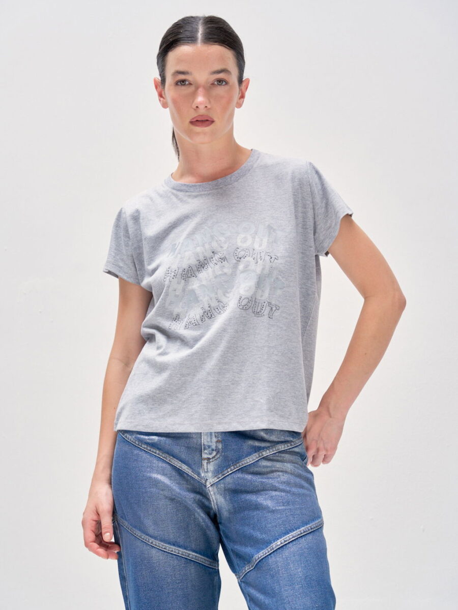 REMERA HANG GRIS