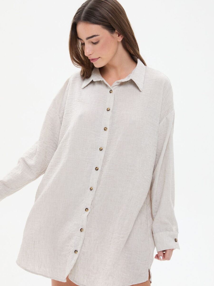 CAMISA/VESTIDO LINO OSSIRA
