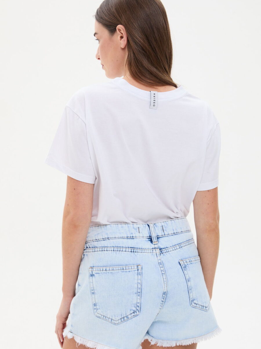 SHORT DENIM DESFLECADO OSSIRA