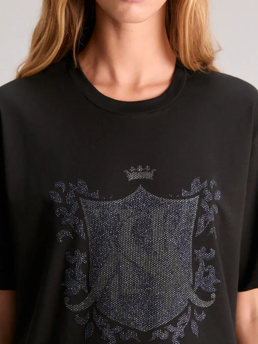 REMERA KSK SHIELD NEGRO